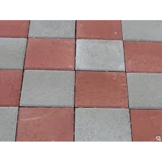 Квадрат, цветной (плитка тротуарная) 400/400/45 мм 6 шт./кв.м